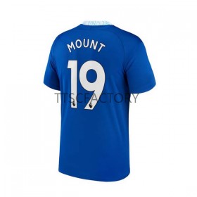 Koszulka Chelsea Mason Mount 19 Domowe Koszulki Piłkarskie 2022-2023 Krótki Rękaw